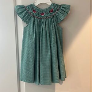 Boutique Gingham Watermelon Dress